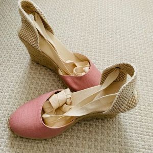 Soludos wedges- pink
